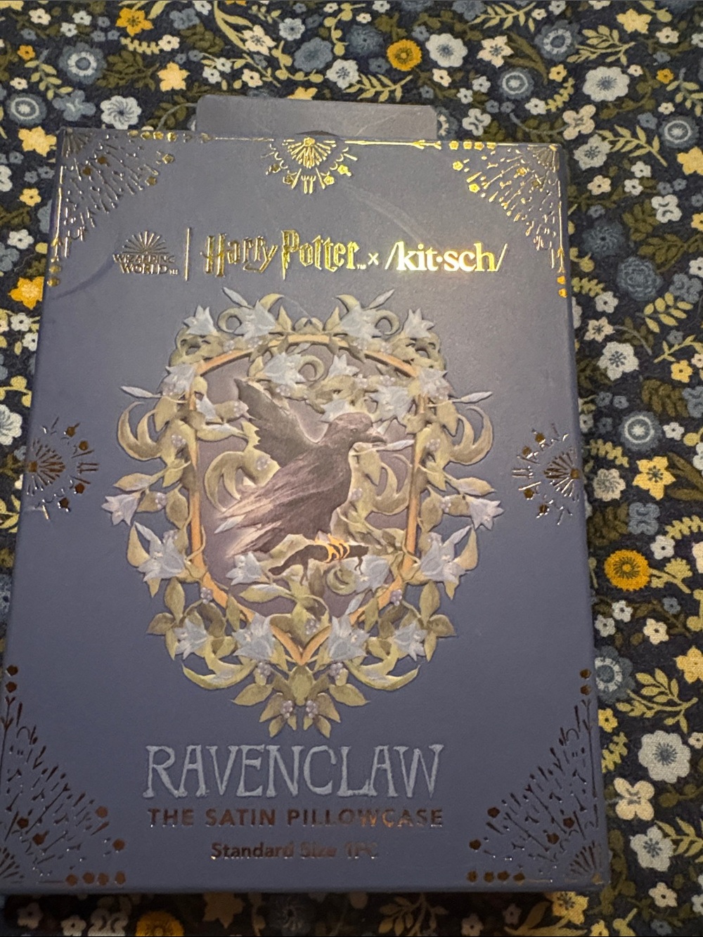 Harry Potter x Kitsch Ravenclaw Satin Pillowcase